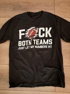 Football Graphic Tee Black